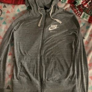 Nike zip up hoodie